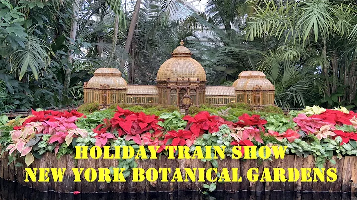 NYC LIVE: Holiday Train Show @NYBG in The Bronx