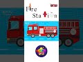Kids vocabulary - Fire station - firefighter vocab - Learn English for kids #shorts