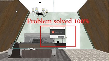 3Ds Max  Save As File Error (Solve) 100% #3dsmax #3dsmaxdesign #interiordesign