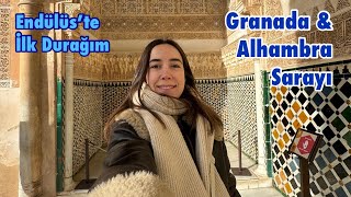 Granada Alhambra Sarayi Endülüs Muhteşem Bir Yer