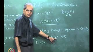 ⁣Mod-04 Lec-20 Sequences in Metric Spaces