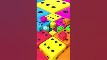 Endless Oddly Satisfying Dice Loop 🎲✨