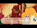 You're in My Head Like a Catchy Song - MLP:FIM - |DUET PIANO COVER w/Lyrics| -- Synthesia HD