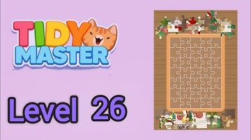 Tidy Master Level 26 Solution Walkthrough