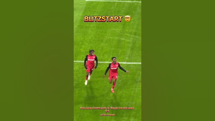 Borussia Dortmund vs. Bayer Leverkusen 0:1 🤯BLITZSTART 💀