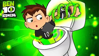 Skibidi Toilet vs TEAM CAMERA: Ben 10 Skibidi Toilet #17 Fanmade Transformation | D2D Animation