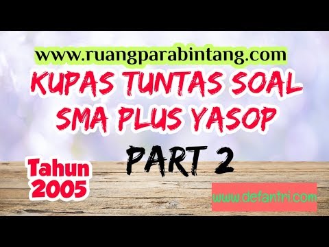 PEMBAHASAN SOAL SMA