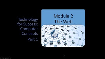 Computer Concepts - Module 2 The Web Part 1 (4K)