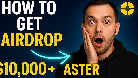 GEHEIME Methode om de ASTER Token Airdrop te FARMEN | VOLLEDIGE GIDS 2025