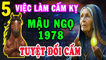 Cảnh Báo Chấn Động Cực Sốc Mậu Ngọ 1978 Từ Nay Đến Cuối Tháng 10 ÂL