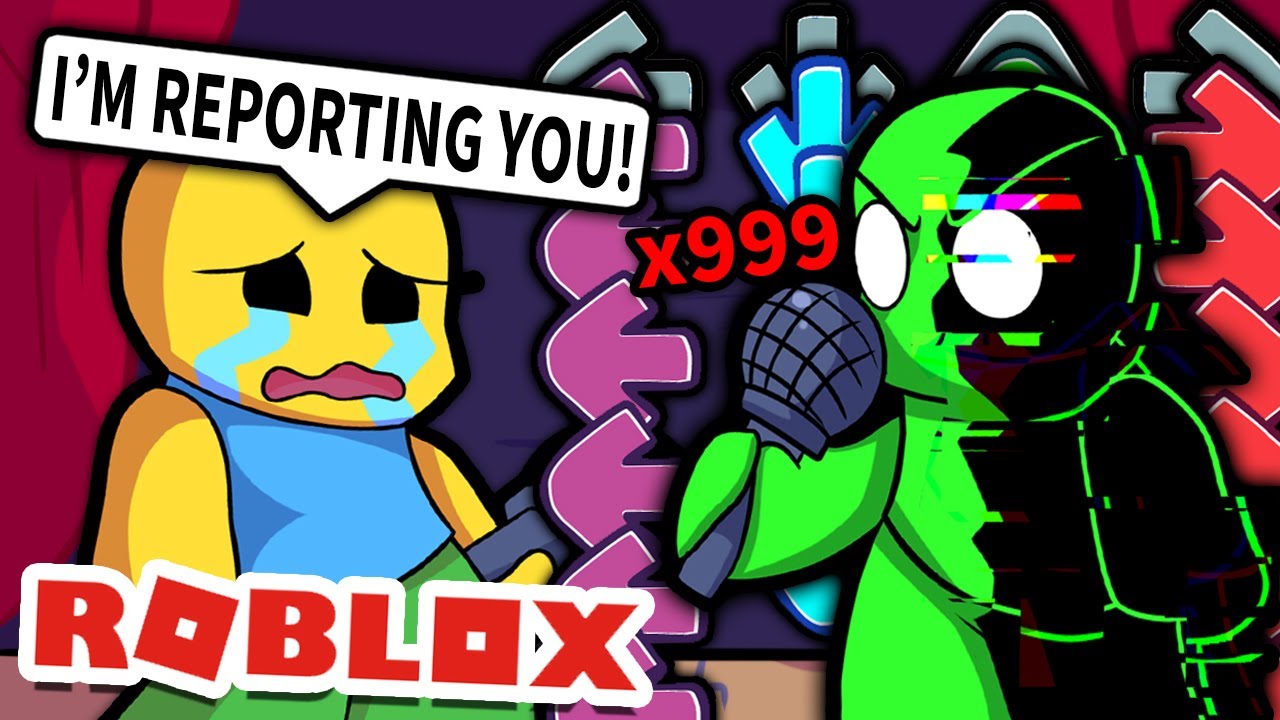 Defending NOOB From TOXIC In Roblox Funky Friday 