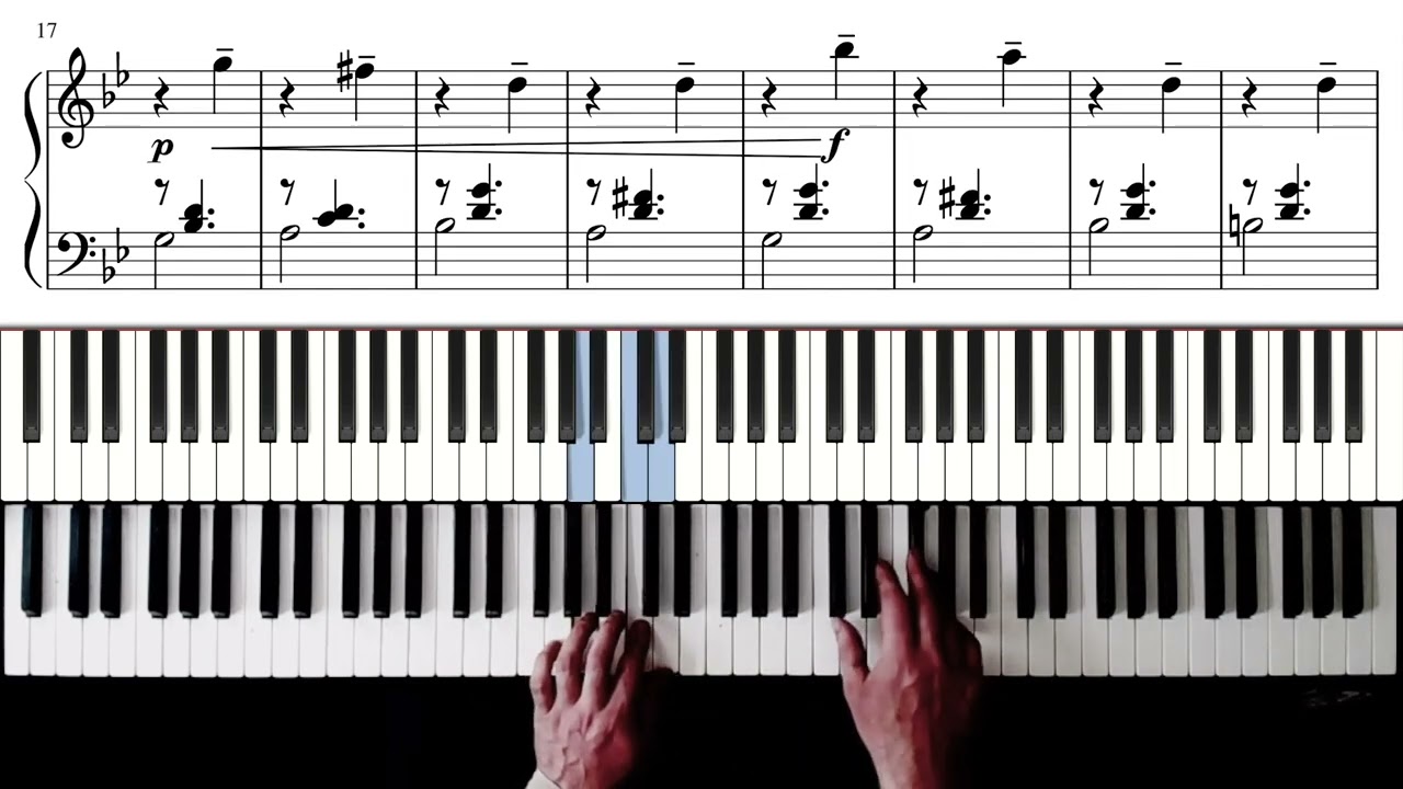 How to play The Sick Doll by P. I. Tchaikovsky from Album for the young