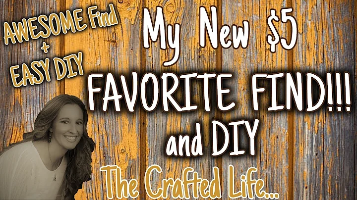 My New Joann's $5 FAVORITE Find | QUICK and EASY D...