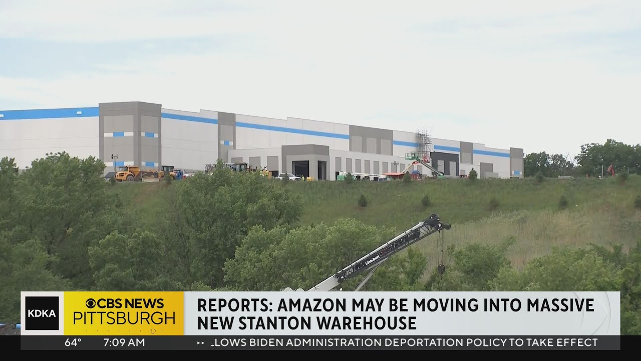 Amazon likely the new tenant expected to move into massive New Stanton warehouse YouTube
