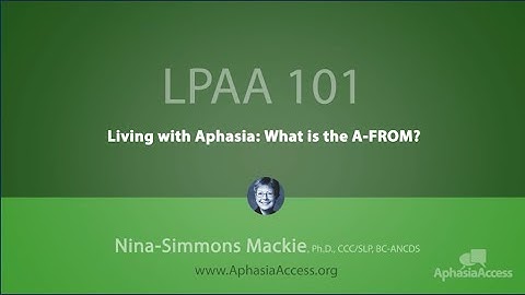 LPAA 101: What is A-FROM?
