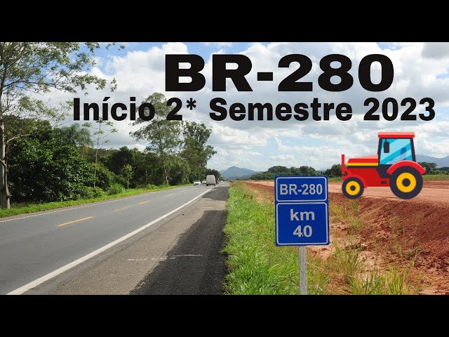 Duplicação da BR-280 bate recorde de investimentos em 2023