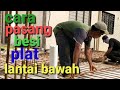 CARA MEMASANG BESI PLAT LANTAI BAWAH/RING BALOK PONDASI