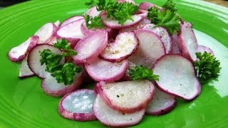 Baked salt and pepper radish chips recipe | vegan august cooking
vegetarian in this video i show you how to make chi...