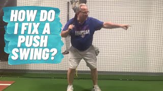 Ask Teacherman - How Do I Fix A "Push" Swing?