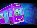 Bánh xe trên xe buýt | Phim hoạt hình cho trẻ em | video giáo dục | ươm vần | Wheels on the Bus