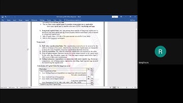 Introduction to Income from capital gain,18MBAFM303,Direct Taxation, Ranjitha.N, SVIT, VTU