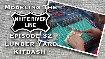 Kitbashing a Lumber Yard for my Model Railroad