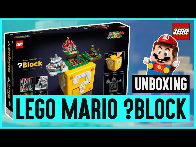 Unboxataan ja rakennetaan LEGO Super Mario 64 -laatikko