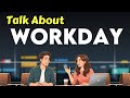 How to Talk About Your Work Day in English | Daily English Conversation Practice