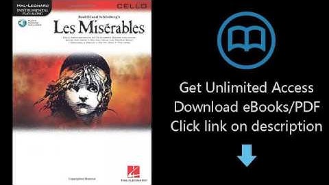 Download Les Miserables Selections For Cello BK/online audio (Hal Leonard Instumental Play-Along PDF