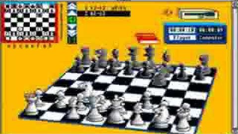 Chess 3D  FROM ACORN ARCHIMEDES HYPERSPIN NOT MINE VIDEOSEurope BBC A3000 A 3000