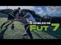 DRIBLES DE FUT 7 ⚽ APRENDA 5 FORMAS DE DEIXAR O ADVERSÁRIO NO CHÃO NO FUTEBOL SOCIETY