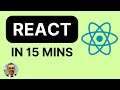 React tutorial for beginners 2024  learn reactjs 19 in 15 minutes