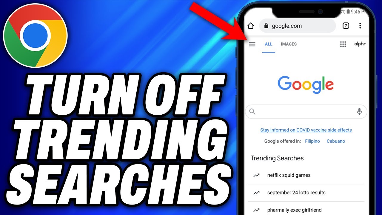 How To Turn Off Trending Searches On Google Chrome - Easy Fix