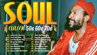 Teddy Pendergrass, Marvin Gaye, Barry White, Luther Vandross  Classic RnB Soul Groove 60s