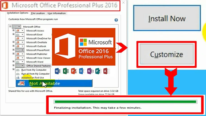 Microsoft Office Customize installation & activator permanent free 100%