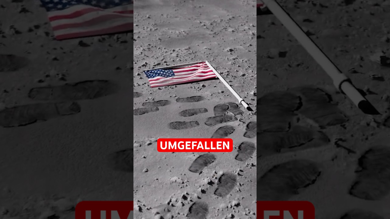 Was passierte mit der Flagge auf dem Mond? 
