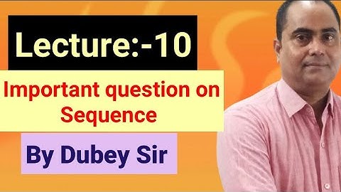 #Sequence #QuestioOfSequence#QuestionOfBoundedSequence#QuestionOfConvergentSequence#DkMathTutorial