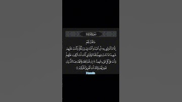 سورة المائدة آية ١١٧_١١٨ #quran #قرآن #ياسر_الدوسري
