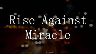 Rise Against - Miracle - Ghost Note Symphonies - (Subtitulada Inglés / Español)