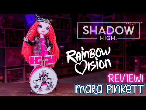 Shadow High - Rainbow Vision: Mara Pinkett Doll Review! - YouTube