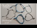 Tutorial Bracciali uomo facilissimi - Tutorial Men's bracelets very easy