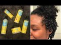 Initial Thoughts On Curls Blueberry Bliss Collection | Review And Wash And Go Demo| Shingling Method