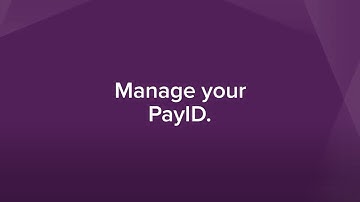 Manage your PayID - Beyond Bank