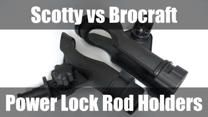 Scotty 290 R-5 Universal Rod Holder with 0241 Side/Deck Mount - Black