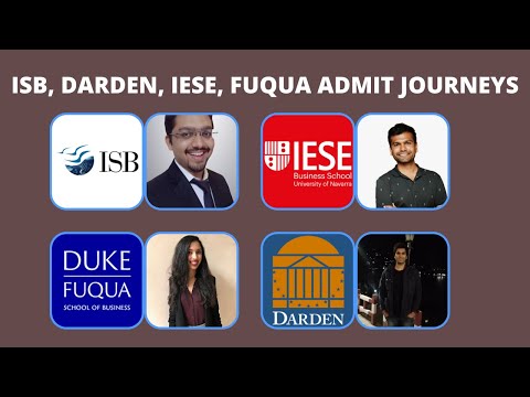 How to submit a successful MBA application? | Learn from ISB, Darden, IESE, Fuqua Admits