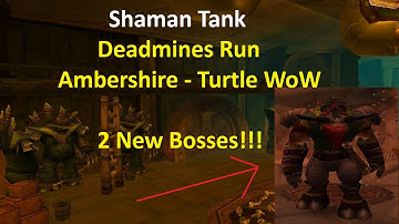 Enhancement Shaman Tanks Deadmines - Full Run | Turtle WoW