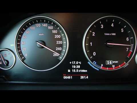 New BMW X3 xDrive 35i F25 (2011) Acceleration 0-256 km/h (V-max)