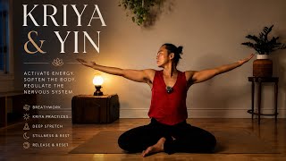 Release Stored Tension | Deep Stretch & Kriya Flow