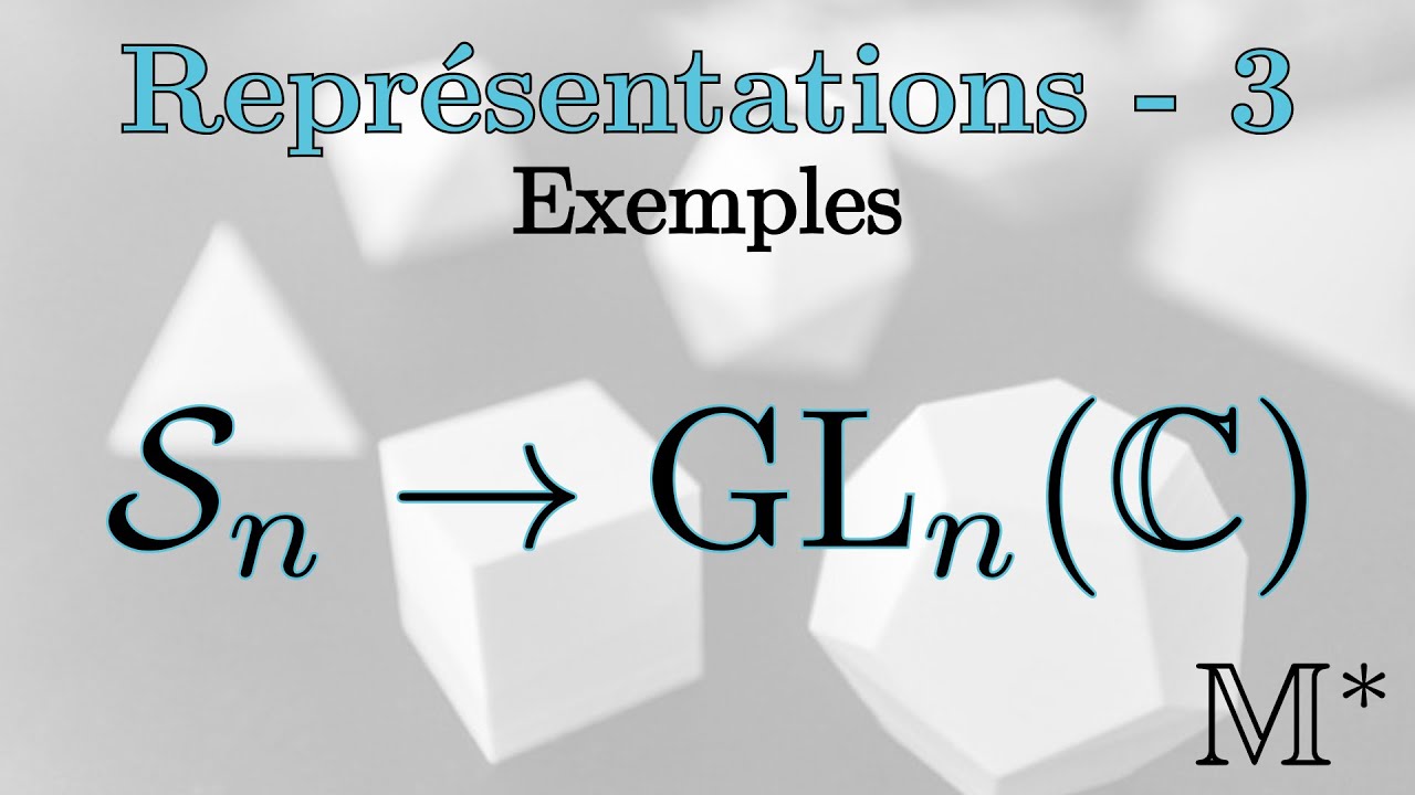 Représentations - 03 - Quelques exemples