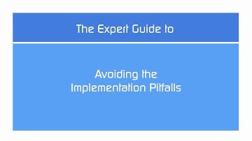 How to avoid ERP Implementation pitfalls | Sage Software